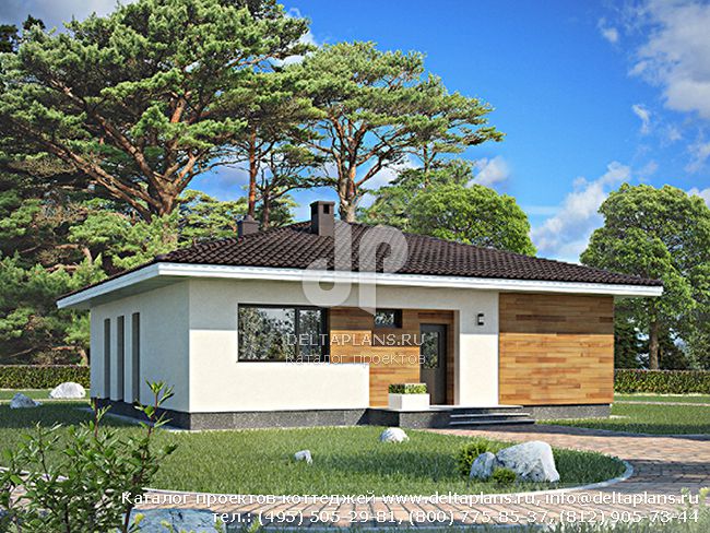 Построим дом 12х12 в современном стиле с гарантией 10 лет и оплатой по факту выполненных работ!